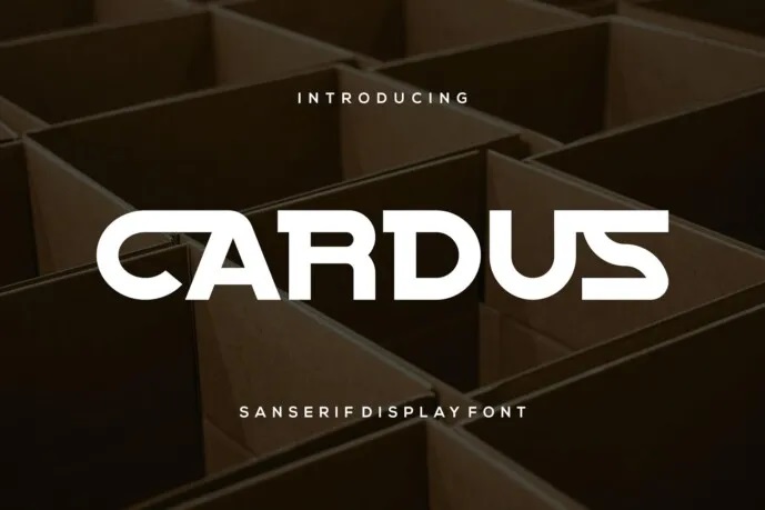 Cardus Font