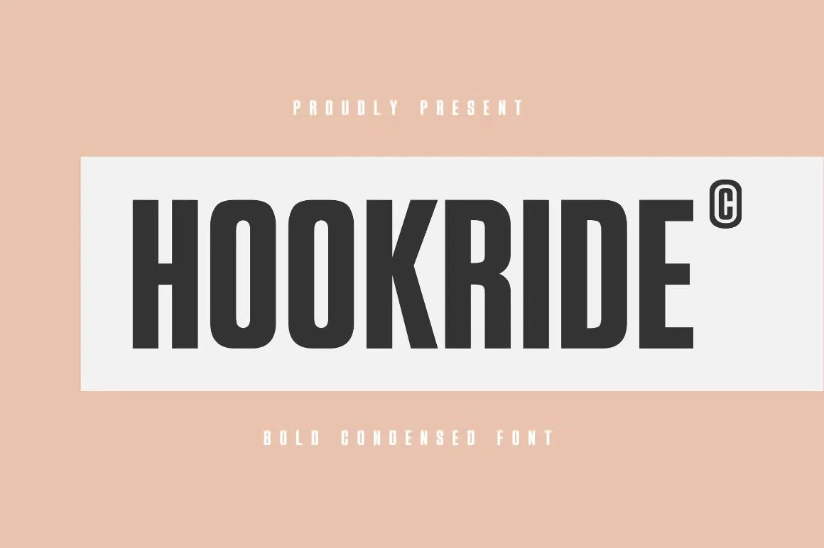 Hookride Font