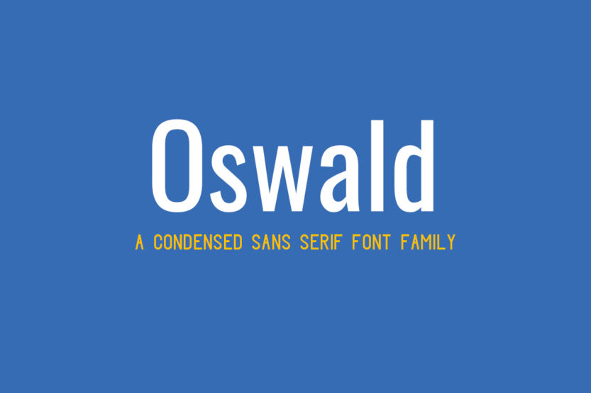 Oswald Font Family