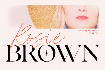 Rosie Brown Font Duo