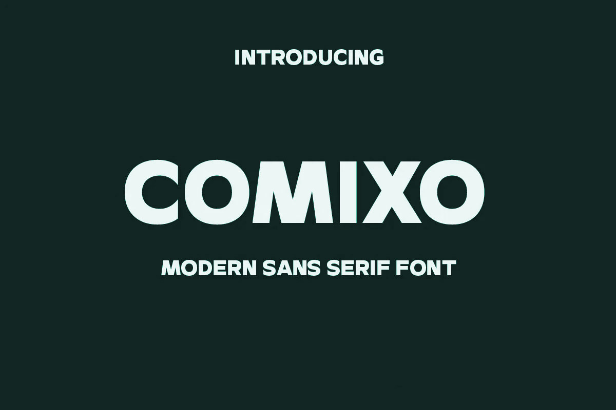 Comixo Font