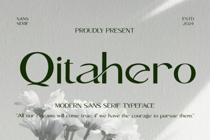 Qitahero Font